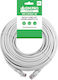 DM Pro U/UTP Cat.5e (Gigabit) Καλώδιο Δικτύου Ethernet 20m Γκρι