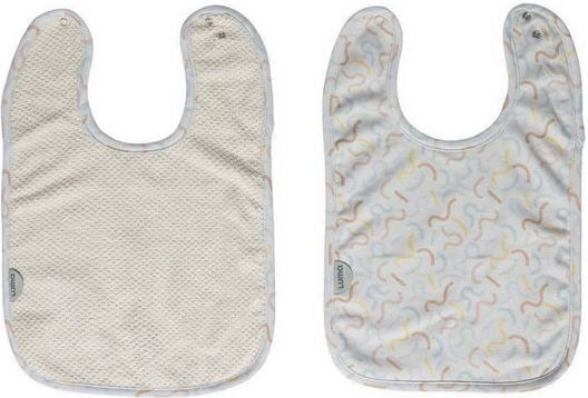 Luma Βabycare Bavetă material textil Multi Lines 2buc