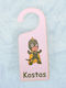 Woodseason Kids Decorative Door Tag made of Wood 6x15cm