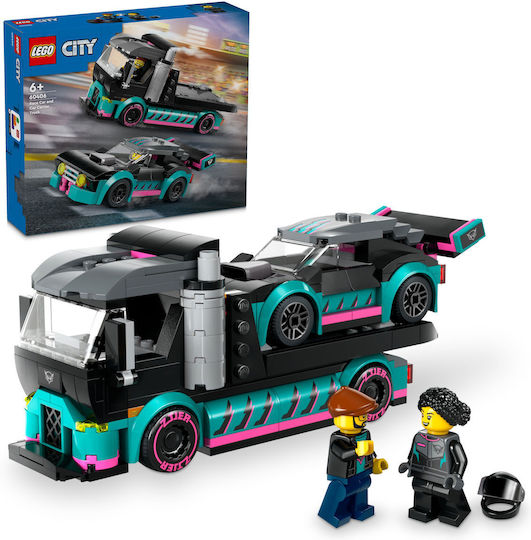 LEGO City Race Car And Car Carrier Truck για 6+ Ετών 328τμχ