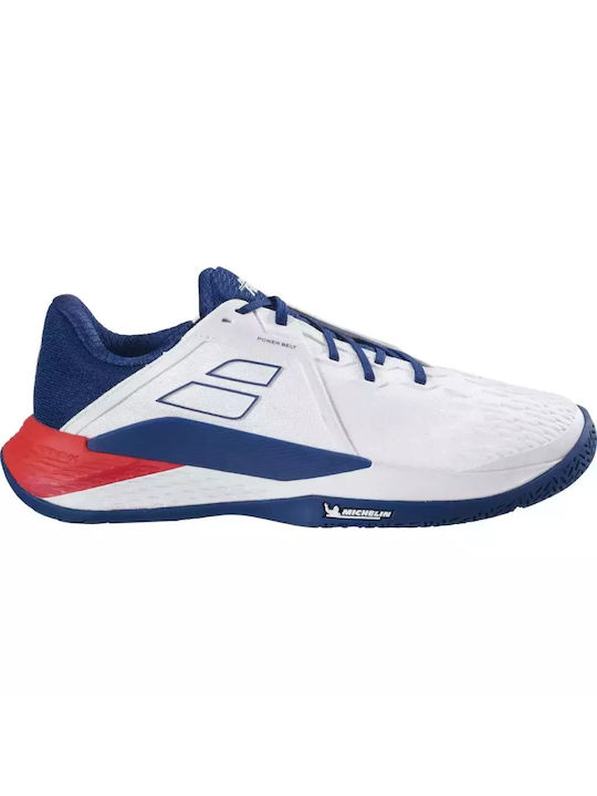 Babolat Propulse Fury Men's Tennis Shoes for All Courts White