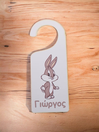 Woodseason Kinderwanddekoration Türschild