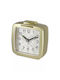 Justaminute Tischuhr mit Wecker Gold U41952D