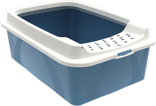 Rotho My Pet Bonnie Eco Λεκάνη Γάτας Μπλε Μ56 x Π17 x Υ40cm