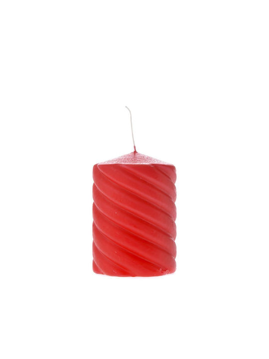 Iliadis Decorative Candle Taper Red 4pcs