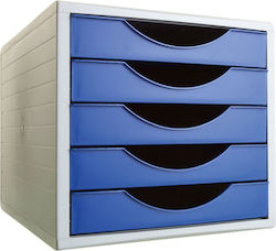 Archivo 2000 Schreibtischschublade 27x26x34cm Blau