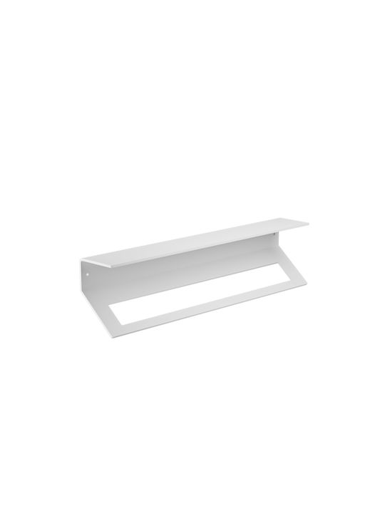 Verdi Single Wall-Mounted Bathroom Rail Blue