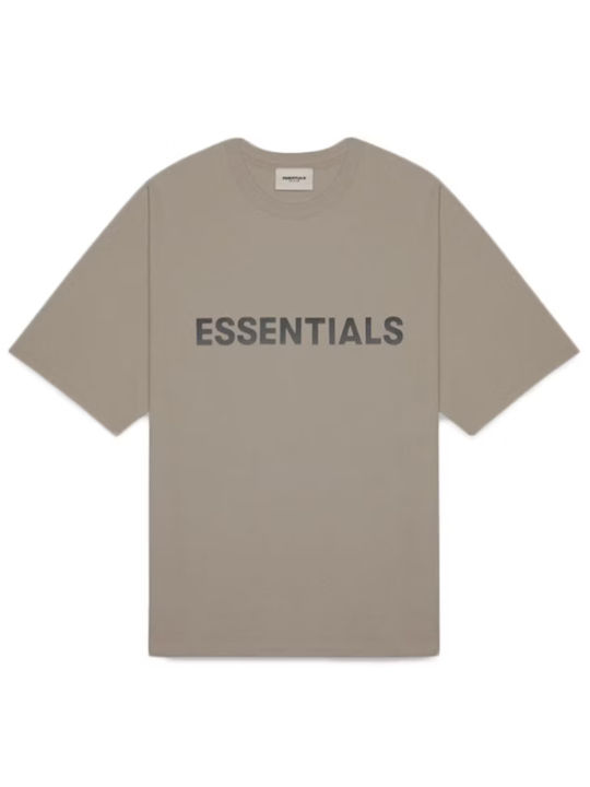 Essentials Bluza pentru bărbați cu mâneci scurte ''TAUPE''