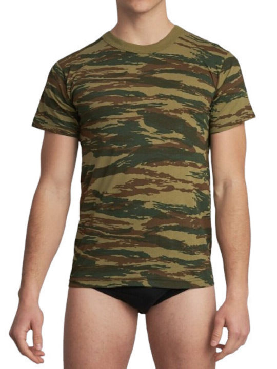 Join Men's Short Sleeve Blouse Army