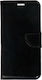 Moto Book Leather Black (Motorola Moto E32, Motorola Moto E32s)