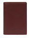 Leather Men's Wallet Cards Burgundy