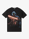 T-shirt Μαύρο