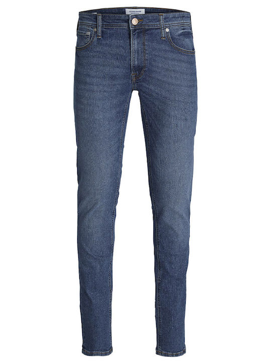 Jack & Jones Pantaloni de Bărbați din Jean în Croială Skinny Blue