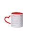 Fly Digital Mug Ceramic White 1pcs