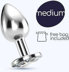 Crushious Πρωκτική Σφήνα Medium Διάφανη Crushious Πρωκτική Σφήνα Medium Διάφανη