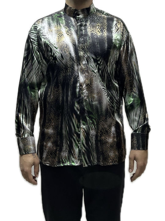 Twin Black Shirt Μακρυμάνικo Πουκάμισο Πράσινο.