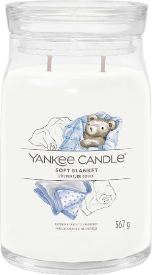 Yankee Candle Ароматична Свещ Signature в Буркан с Аромат Меко Одеяло 623гр