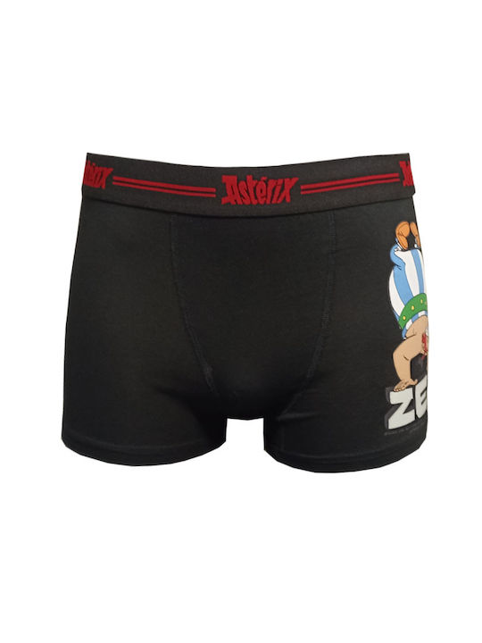 Asterix Herren Boxershorts Black 1Packung