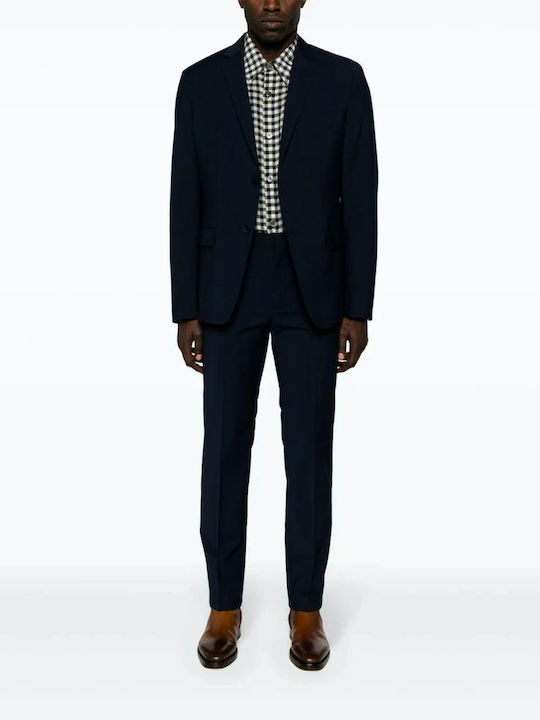Pantaloni Elastic Blue