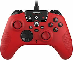 Turtle Beach REACT-R Wired Gamepad for PC / Xbox One / Xbox Series Red