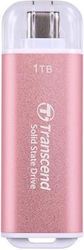 Transcend ESD300P 1TB USB 3.2 SSD Stick cu cone...