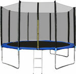 ForAll Balance Trampolin Draußen Durchmesser 244cm mit Netz & Leiter