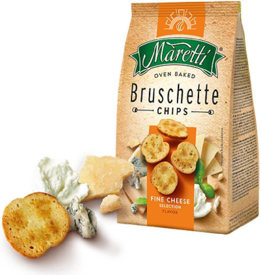 Крекери Bruschette Maretti 4 Mixes с вкус Сирене 70гр