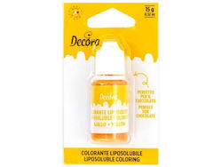 Decora Food Colouring Liquid Yellow 15gr