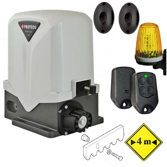 Proteco Mover Σετ Μοτέρ για Συρόμενη Γκαραζόπορτα έως 500kg