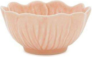Bordallo Pinheiro Serving Bowl Round Ceramic Orange