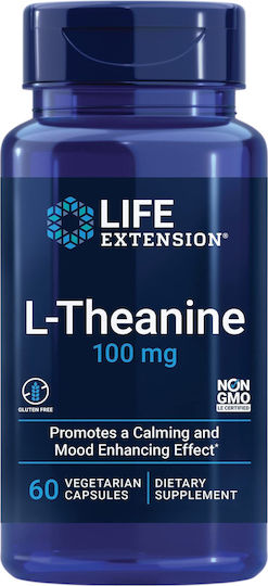 Life Extension L-theanine 100мг 60 Капсули