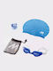 Mosconi Silicone Adults Swimming Cap Light Blue