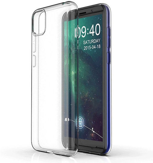 Back Cover Σιλικόνης / Tempered Glass 0.5mm Διάφανο (Realme C11 2021)