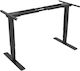 Digitus Digitus Metallische Tischbasis Büro Tabelle Schwarz 170x58x127cm