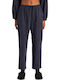 Damen Stoff Hose Black