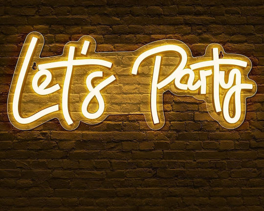 Party Neon LED Decorative Table Lamp Party Neon LED Decorative Table Lamp