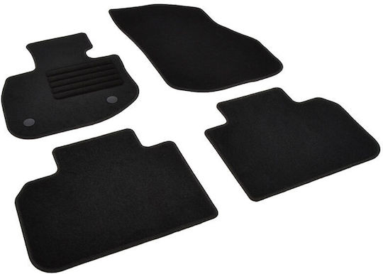 Standard Carpet Floor Mats Black Compatible with BMW X1 U11 iX1 i20 X2 U10
