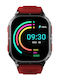 HiFuture FutureFit Ultra 3 Smartwatch με Παλμογράφο (Κόκκινο)