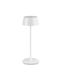 Ideal Lux Μεταλλικό Πορτατίφ LED με Λευκό Καπέλο και Βάση