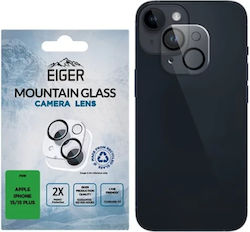 Eiger 3d Προστασία Κάμερας Μεμβράνη Διάφανο για το iPhone 15, iPhone 15 Plus Eiger 3d Προστασία Κάμερας Μεμβράνη Διάφανο για το iPhone 15, iPhone 15 Plus