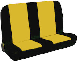 Deluxeboss Car Seat Covers Set 2 Pieces Yellow DE-11250