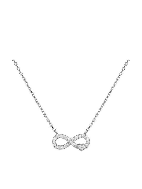 Infinity Silver Necklace