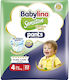 Babylino Sensitive Cotton Soft Pants Πάνες Βρακάκι No. 4 για 7-13kg 22τμχ