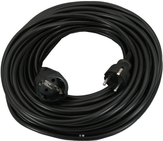Tech Boss Extension Cable Cord 20m Black