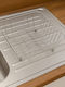 Sanitec Νο13 Στραγγιστήρι Γούρνας Inox Ασημί 37x33cm