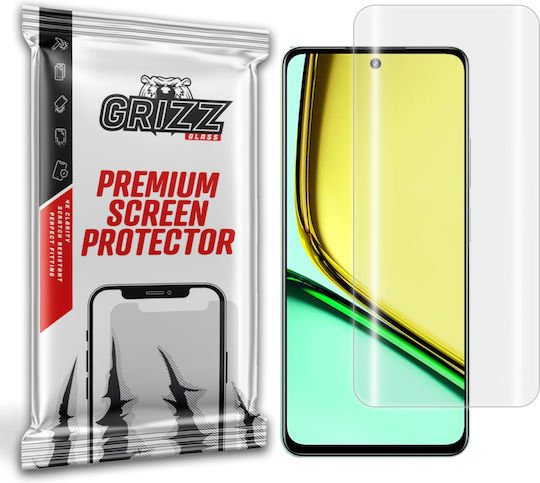 GrizzGlass Hydrofilm Hydrogel Screen Protector (Realme C6, Realme 7)