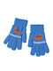 Unisex Knitted Gloves Light Blue