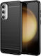 Techsuit Carbon Back Cover Silicon Negru (Samsung Galaxy A35)