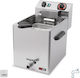 Alfa Frost Kochkessel Elektrisch für Nudeln mit Leistung 3.4kW 27x42x37cm.