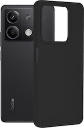 Techsuit Soft Edge Back Cover Silicone Black (Xiaomi Redmi Note 13)